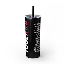 Load image into Gallery viewer, Skinny Tumbler with Straw, 20oz