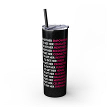 Load image into Gallery viewer, Skinny Tumbler with Straw, 20oz
